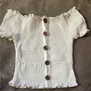 off the shoulders blouse